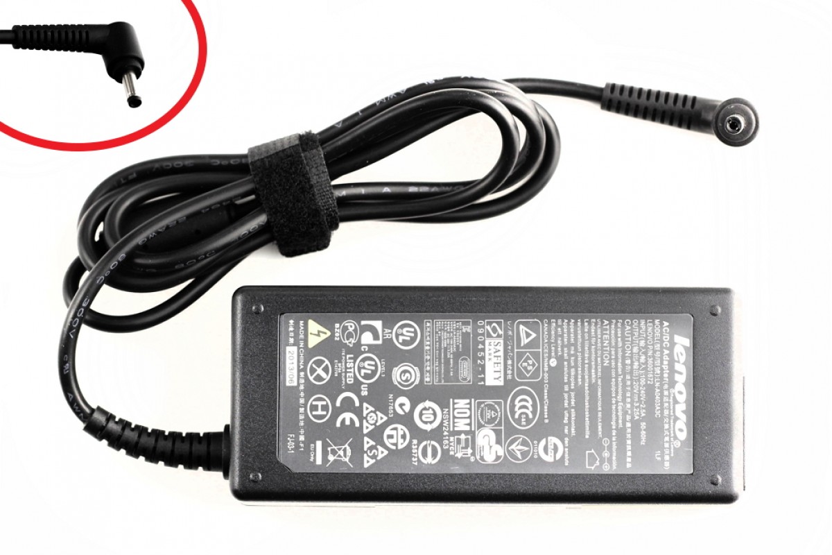 Блок питания для ноутбука Lenovo 20V 3.25A (4.0X1.7) 65W в Кемерово
