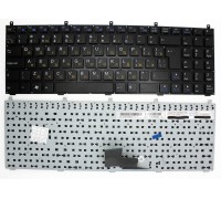 Клавиатура DNS Clevo C4500 Черная без рамки