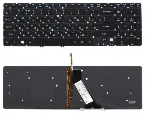 Клавиатура Acer V5 V5-571 V5-531 V5-551 с подсветкой