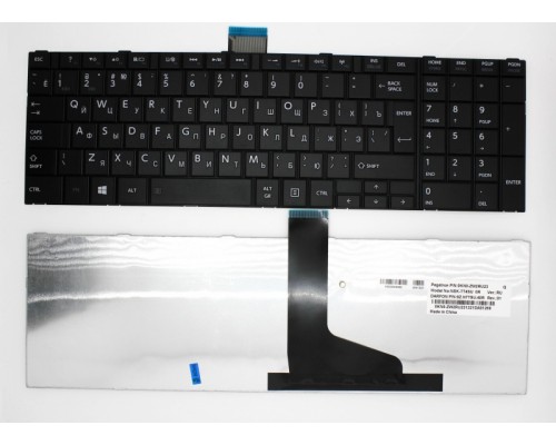 Клавиатура Toshiba C850 L850 L870 Черная