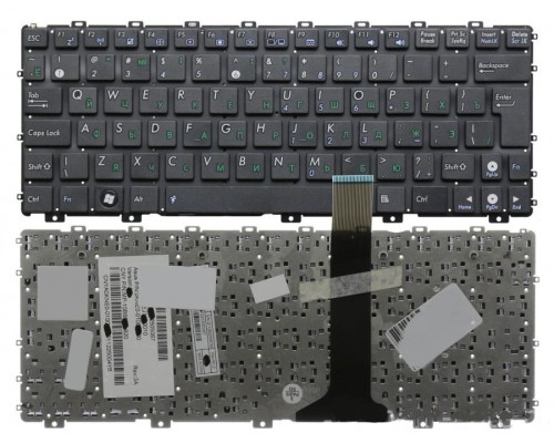 Клавиатура Asus Eee PC 1015 1011 X101 X101C (вертикальный Enter) Черная