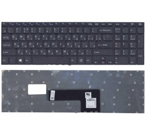 Клавиатура Sony SVF15 SVF152 FIT 15 Черная