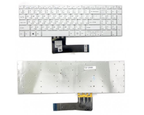 Клавиатура Sony SVF15 SVF152 Белая