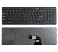 Клавиатура Sony SVE15 SVE17 с рамкой Черная