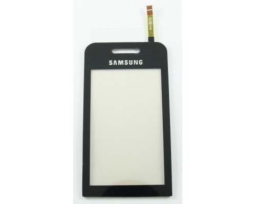 Тачскрин (сенсор, стекло) Samsung S5230 Черный