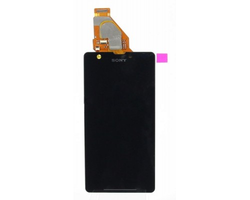 Дисплей в сборе с тачскрином (модуль) Sony ZE500KL (ZR) Черный