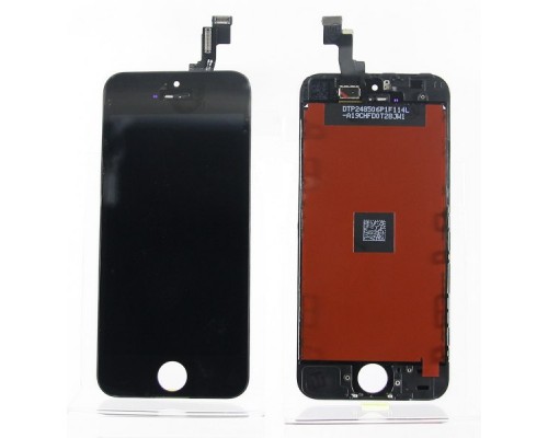 Дисплей в сборе с тачскрином (модуль) iphone 5s (черный) AAА
