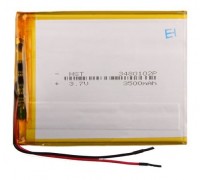 АКБ универсальная 3480102p 3,7v Li-Pol 3500 mAh (3.4*80*102 mm)