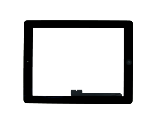 Тачскрин (сенсор, стекло) iPad 3, iPad 4 (Черный) - AA