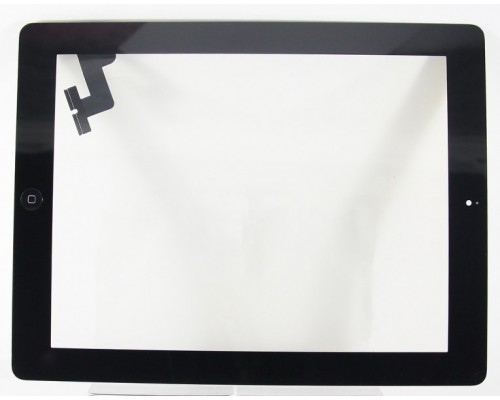 Тачскрин (сенсор, стекло) iPad 2 (Черный) - AA